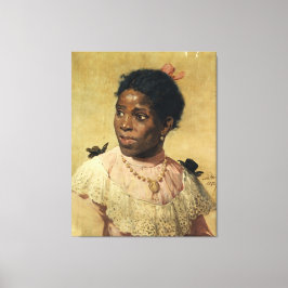 Mademoiselle S'Nabou Canvastryck