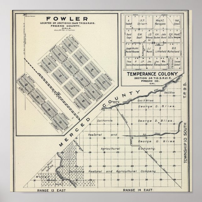 Madera County, California 3 Poster (Framsidan)