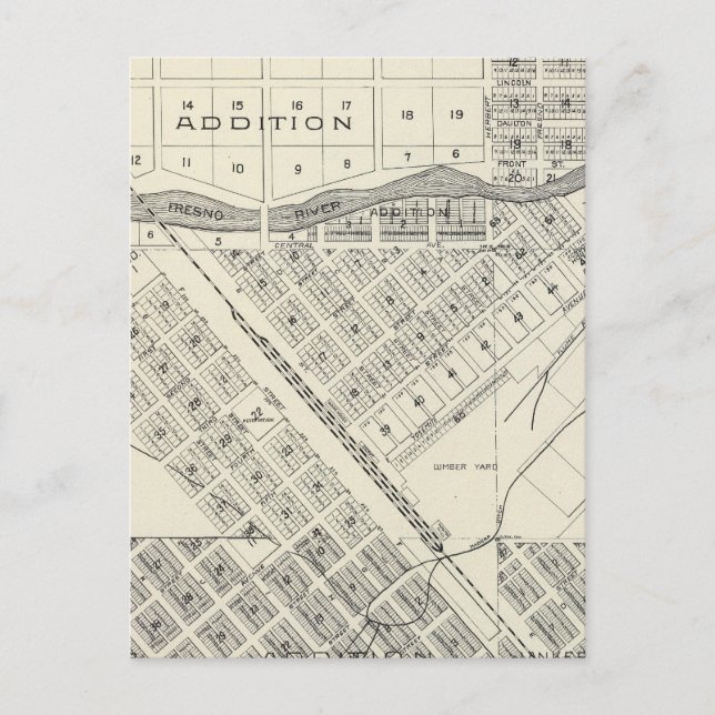 Madera County, California 3 Vykort (Framsida)