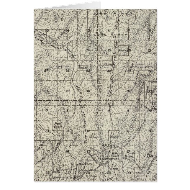 Madera County, California 8 Hälsningskort (Framsidan)