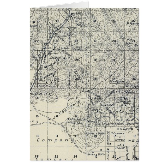 Madera County, Kalifornien 10 Hälsningskort (Framsidan)