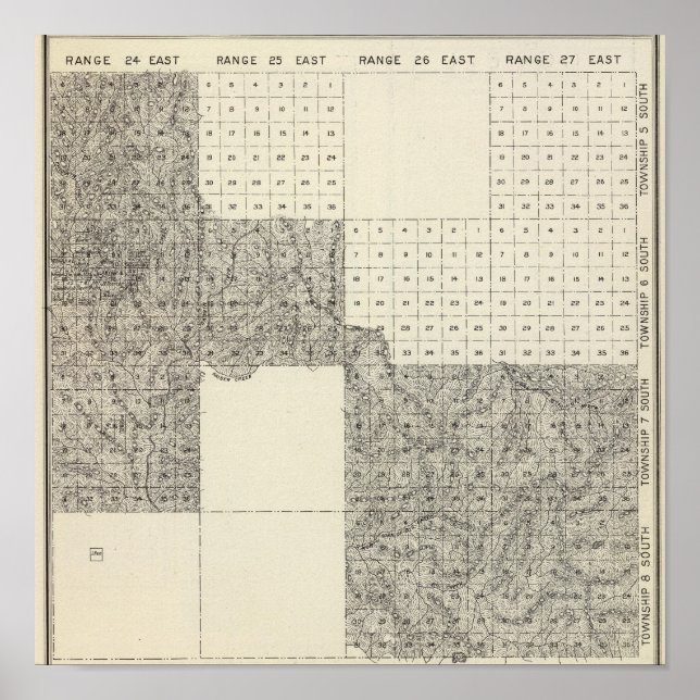 Madera County, Kalifornien 11 Poster (Framsidan)