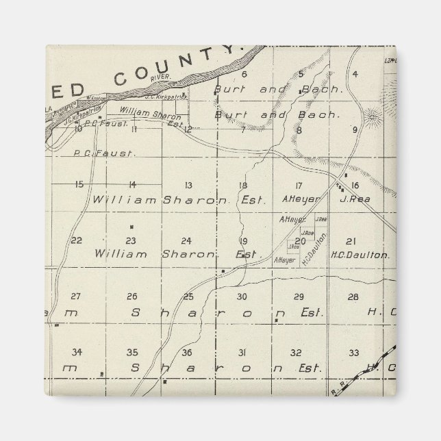 Madera County, Kalifornien 5 Magnet (Framsidan)