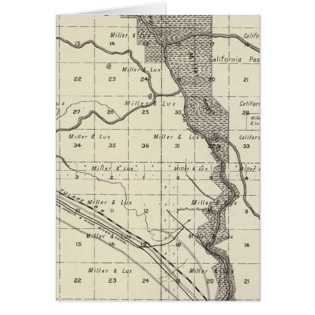 Madera County, Kalifornien 6 Hälsningskort (Framsidan)