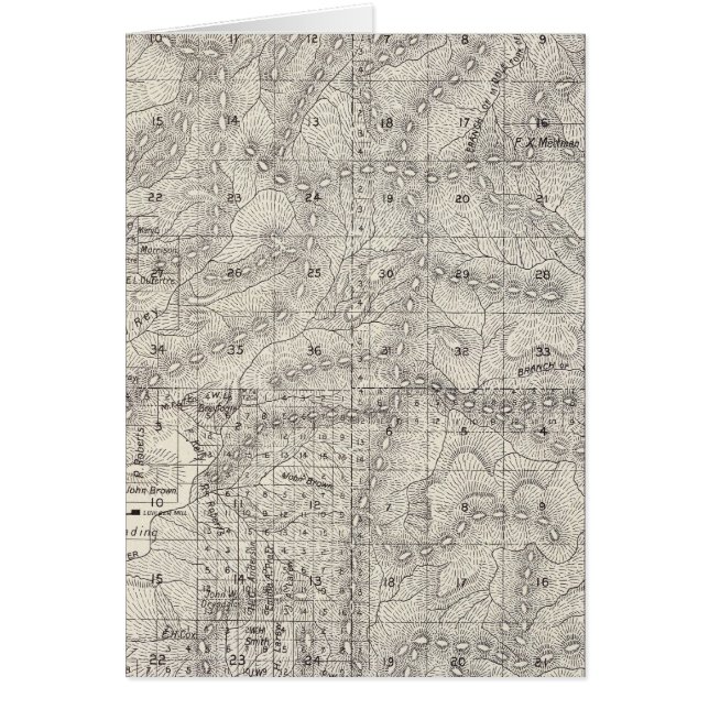 Madera County, Kalifornien 7 Hälsningskort (Framsidan)