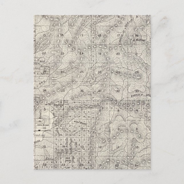 Madera County, Kalifornien 7 Vykort (Framsida)