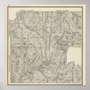Madera County Kalifornien 8 Poster
