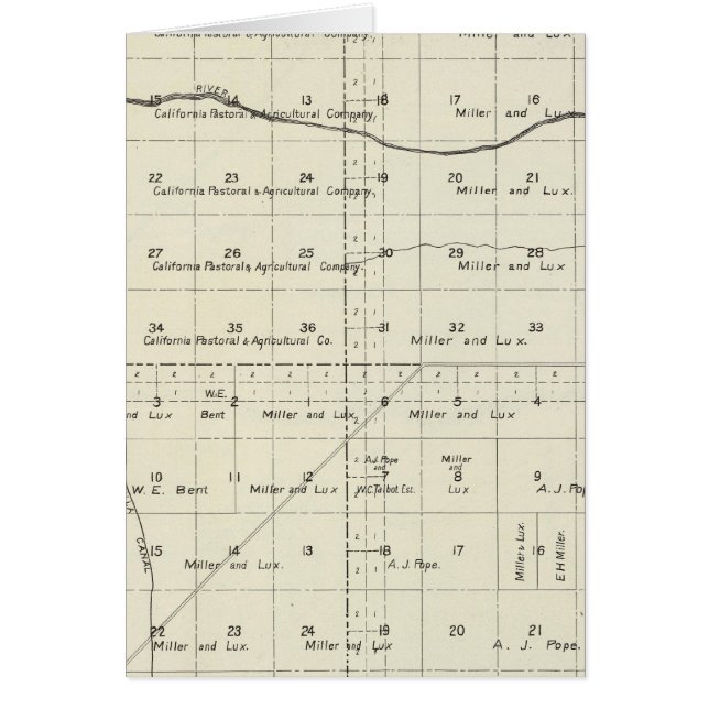 Madera County, Kalifornien Hälsningskort (Framsidan)