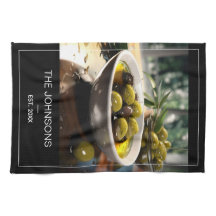 Madern Black White Photo & Family Namn Monogram