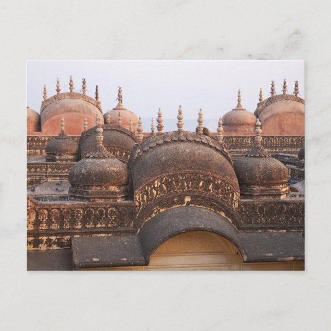 Madhavendra Palace vid solnedgång, Jaipur Vykort (Framsida)