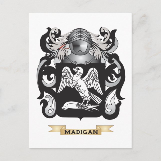 Madigan Jackat av Arm (Familjerest) Vykort (Framsida)