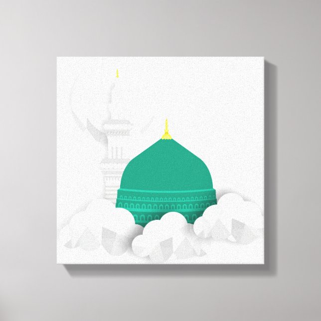 Madina Islamic canvas konstverk (Framsida)