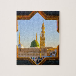 Madinah Mecca Hajj Mosque Muslim Pussel