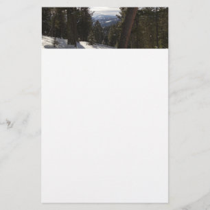 Madisbergen i Winter i Montana Brevpapper