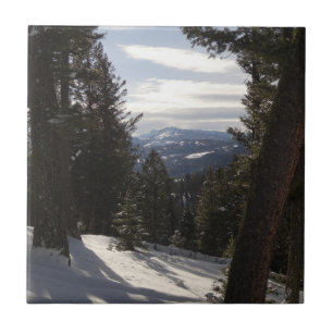 Madisbergen i Winter i Montana Kakelplatta