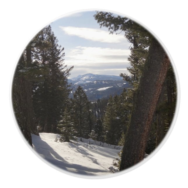 Madisbergen i Winter i Montana Knopp (Framsidan)