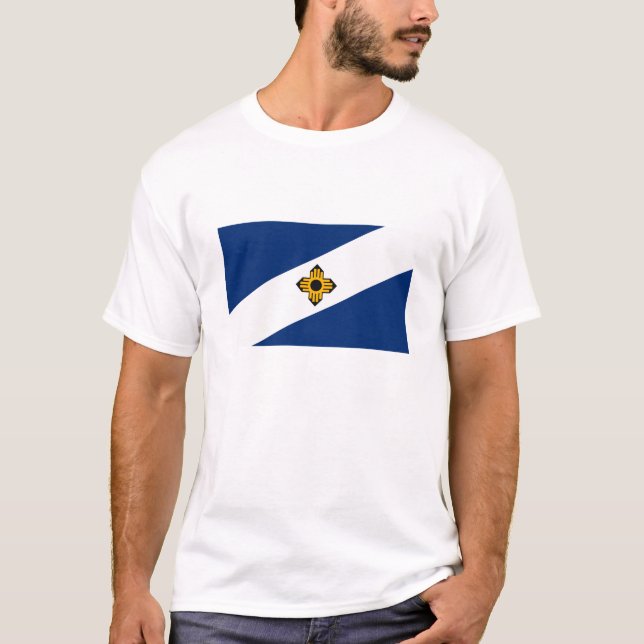 Madison flaggaT-tröja Tee Shirt (Framsida)