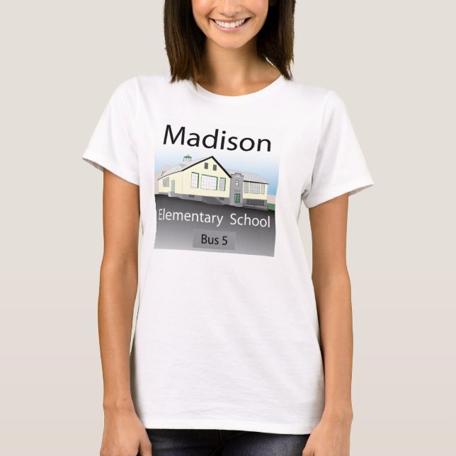 Madison grundskola t shirt (Framsida)