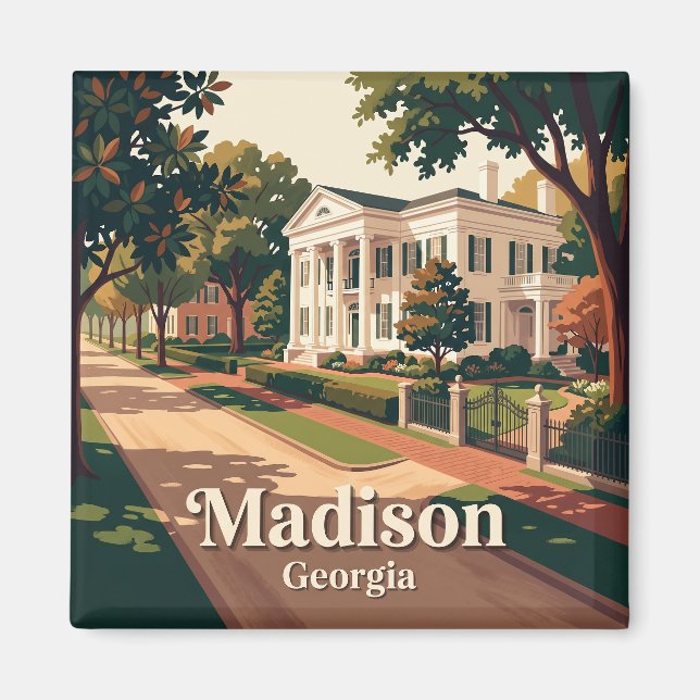 Madison Historic District USA Magnet (Framsidan)