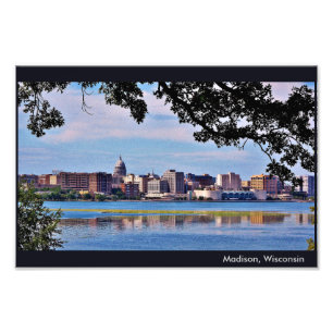 Madison Skyline Fototryck
