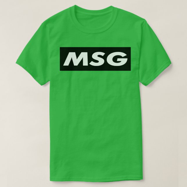 Madison Square Garden Kött Brown T Shirt (Design framsida)