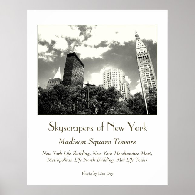 'Madison Square Towers' Affisch (Framsidan)