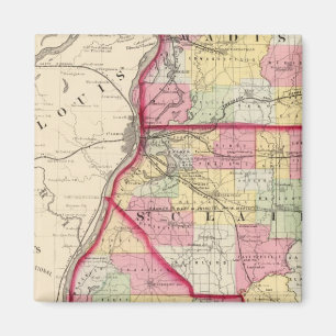 Madison, St Clair, Monroe fylken Magnet