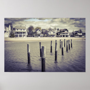 Madison strand Connecticut Poster