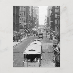 Madison Street, Chicago, 1900 Vykort