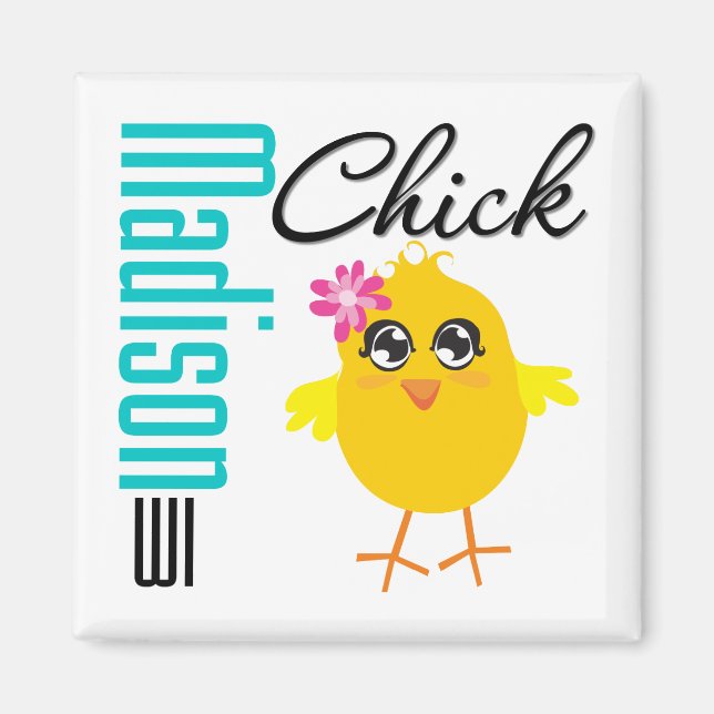 Madison WI Chick Magnet (Framsidan)