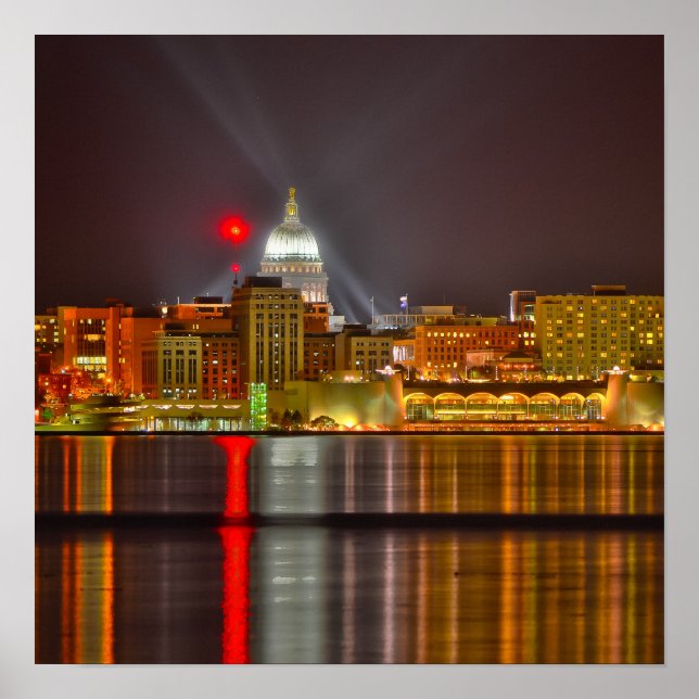 Madison, WI Poster (Framsidan)