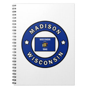 Madison Wisconsin Anteckningsbok