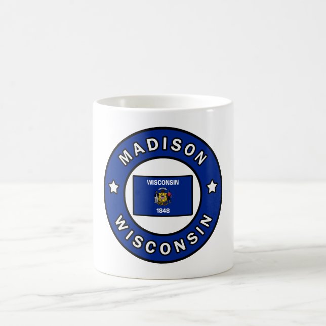 Madison Wisconsin Kaffemugg (Center)