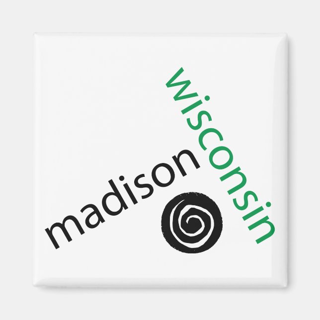 Madison Wisconsin Magnet (Framsidan)