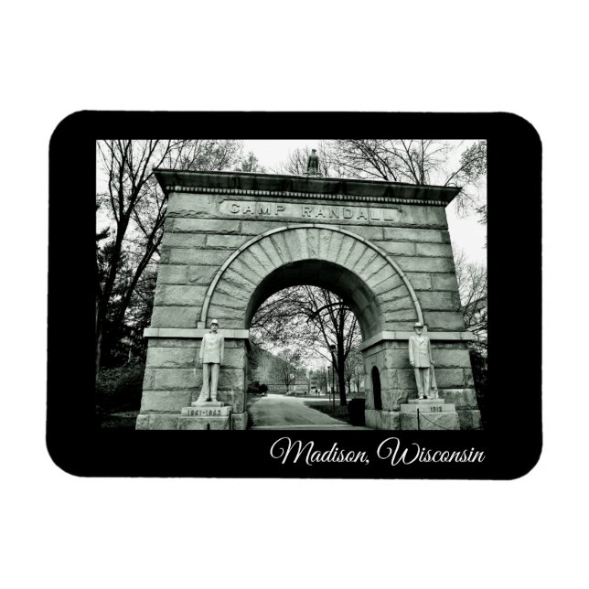 Madison, Wisconsin Magnet (Horisontell)