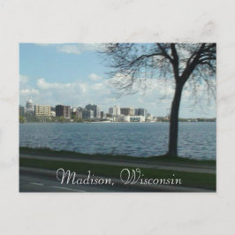 Madison Wisconsin Photograph Huvudstad vykort