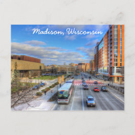 Madison Wisconsin Postcard Vykort