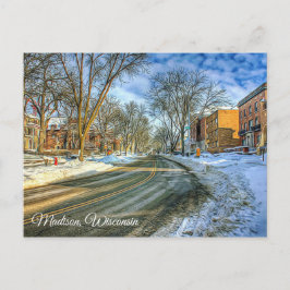 Madison Wisconsin Postcard Vykort
