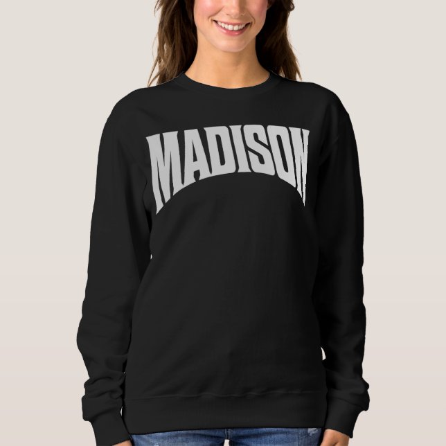 Madison Wisconsin T Shirt (Framsida)