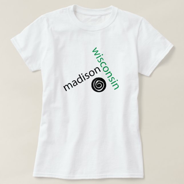 Madison Wisconsin T-shirt (Design framsida)