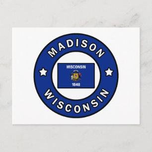Madison Wisconsin Vykort