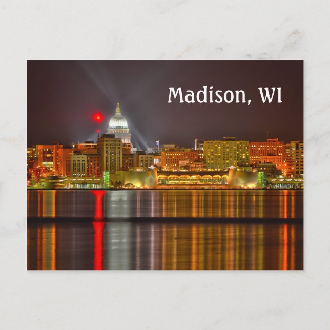 Madison, Wisconsin Vykort (Framsida)