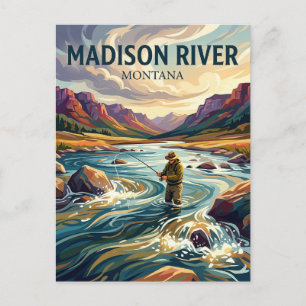 Madisonfloden USA Vykort