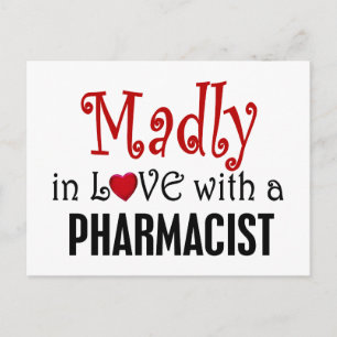 Madly i Kärlek med en farmaceut Vykort