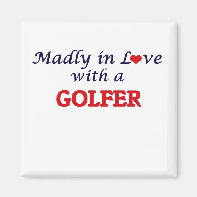 Madly i kärlek med en Golfer Magnet (Framsidan)
