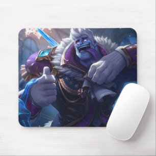 Madman Gaming Mousepad Power Lifter Themed Art Musmatta