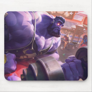 Madman Gaming Mousepad Power Lifter Themed Art Musmatta