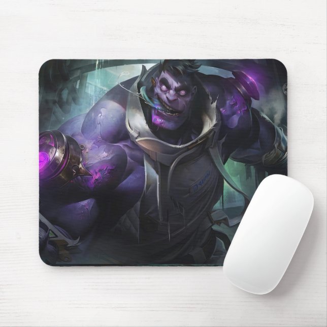 Madman Gaming Mousepad | Power Lifter Themed Art Musmatta (Med mus)