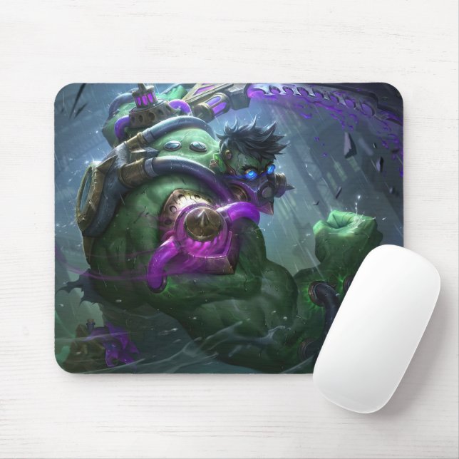 Madman Gaming Mousepad | Power Lifter Themed Art Musmatta (Med mus)