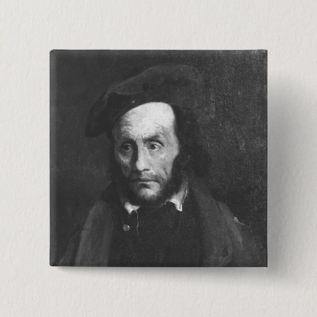 Madmanen eller kidnapparen, c.1822-23 knapp (Framsida)